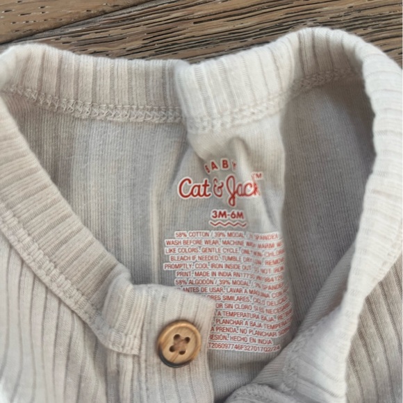 7 piece Gap Carters Cat & Jack 3-6 months bundle Stripe Star Speckle Ribbed Blue - Picture 11 of 16